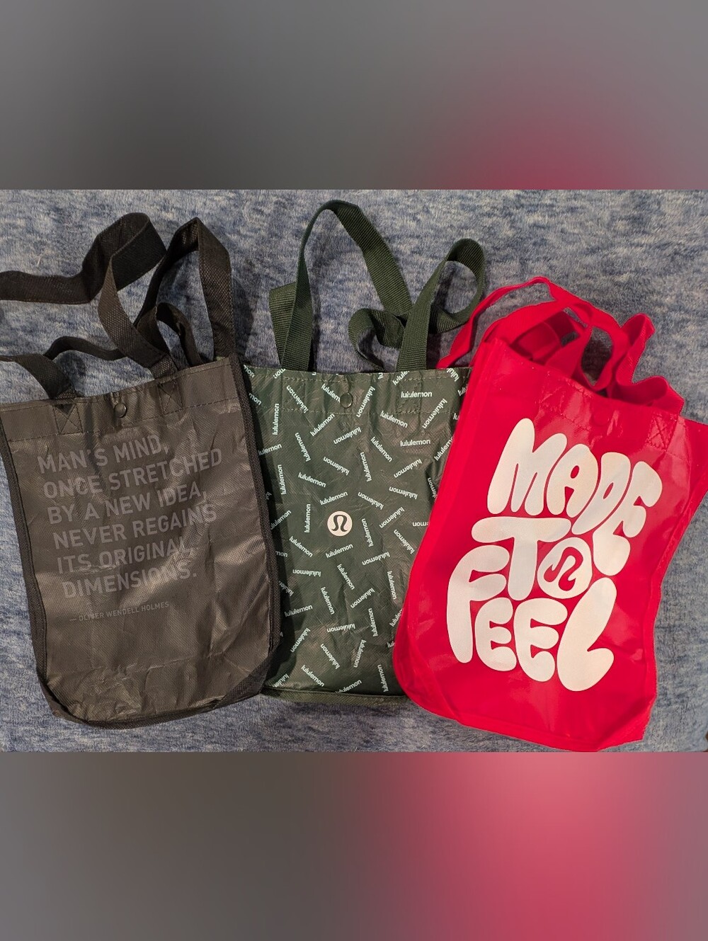 lululemon athletica Unique Reusable Tote Bags - 3